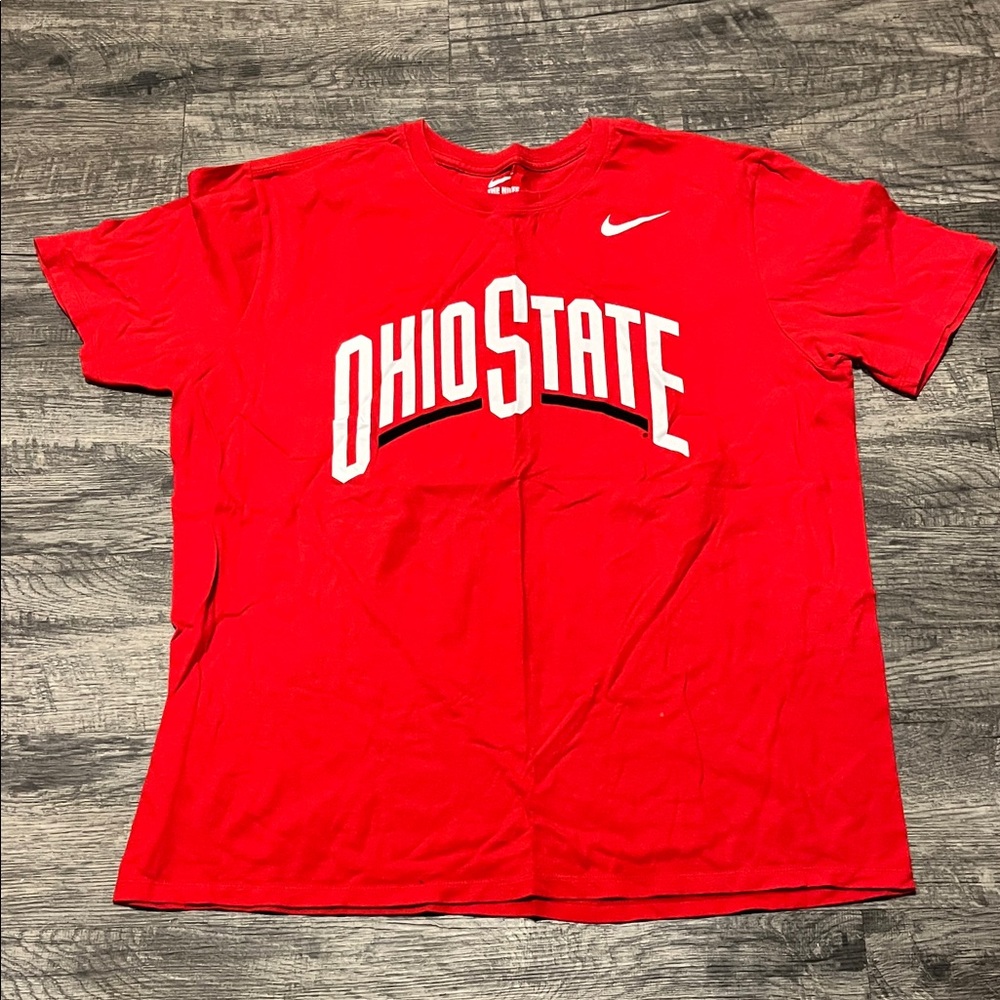 Nike Red Ohio State Tee